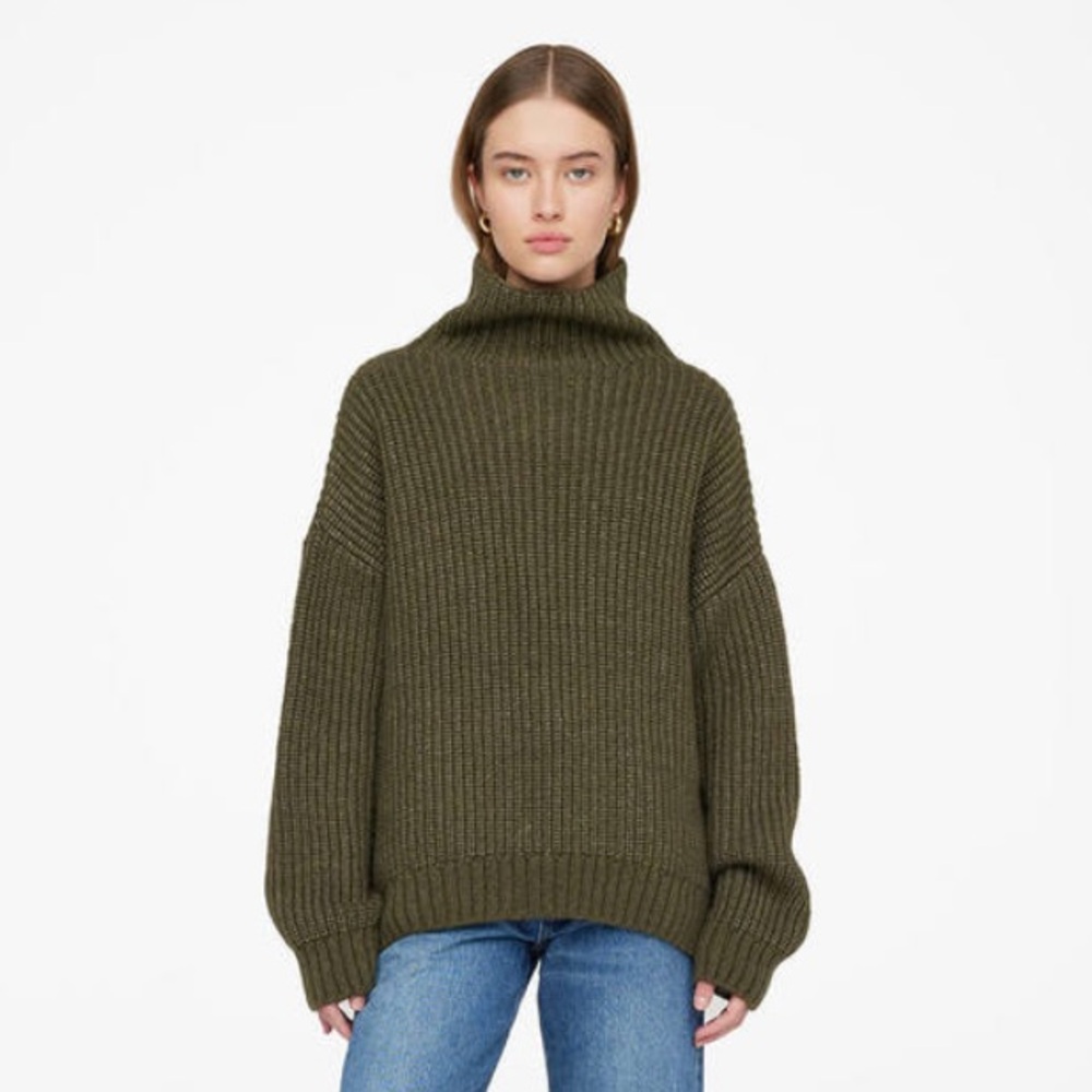Anine Bing Sydney funnel neck sweater XS